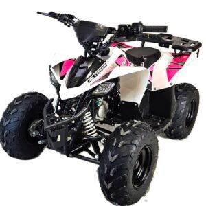 110cc  Quad Bike - Pink / White