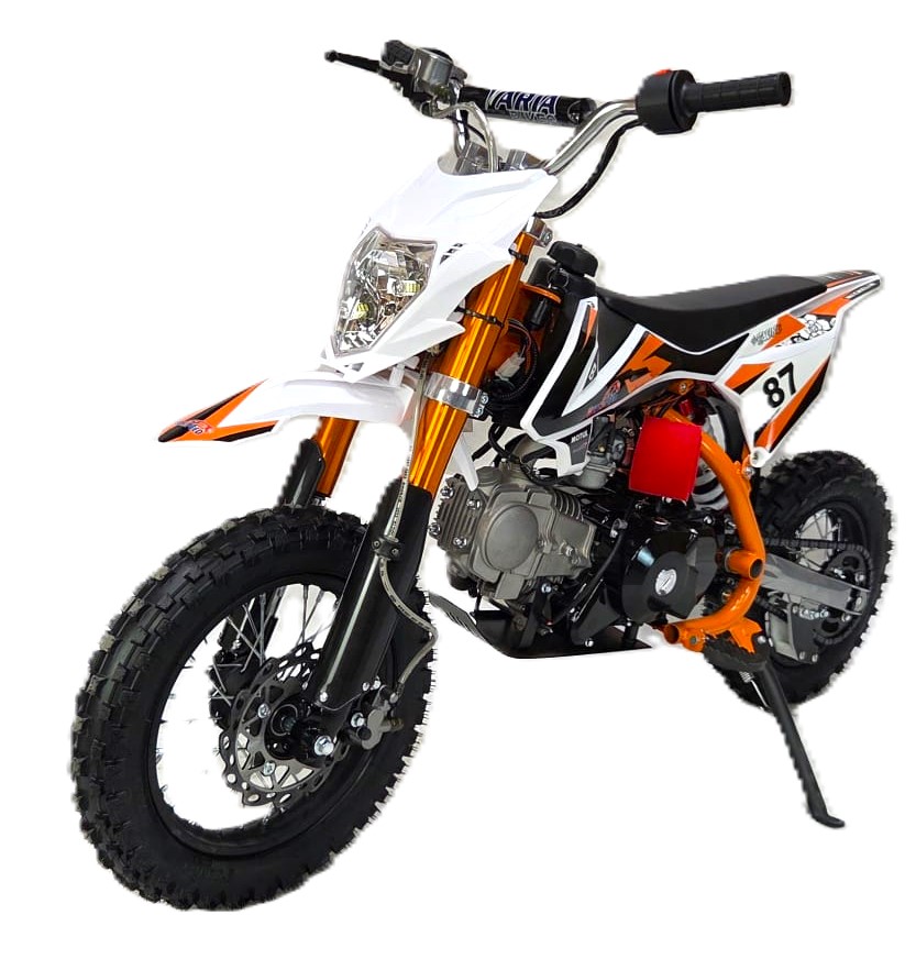 90cc Dirt Bike Automatic - Orange - Image 4