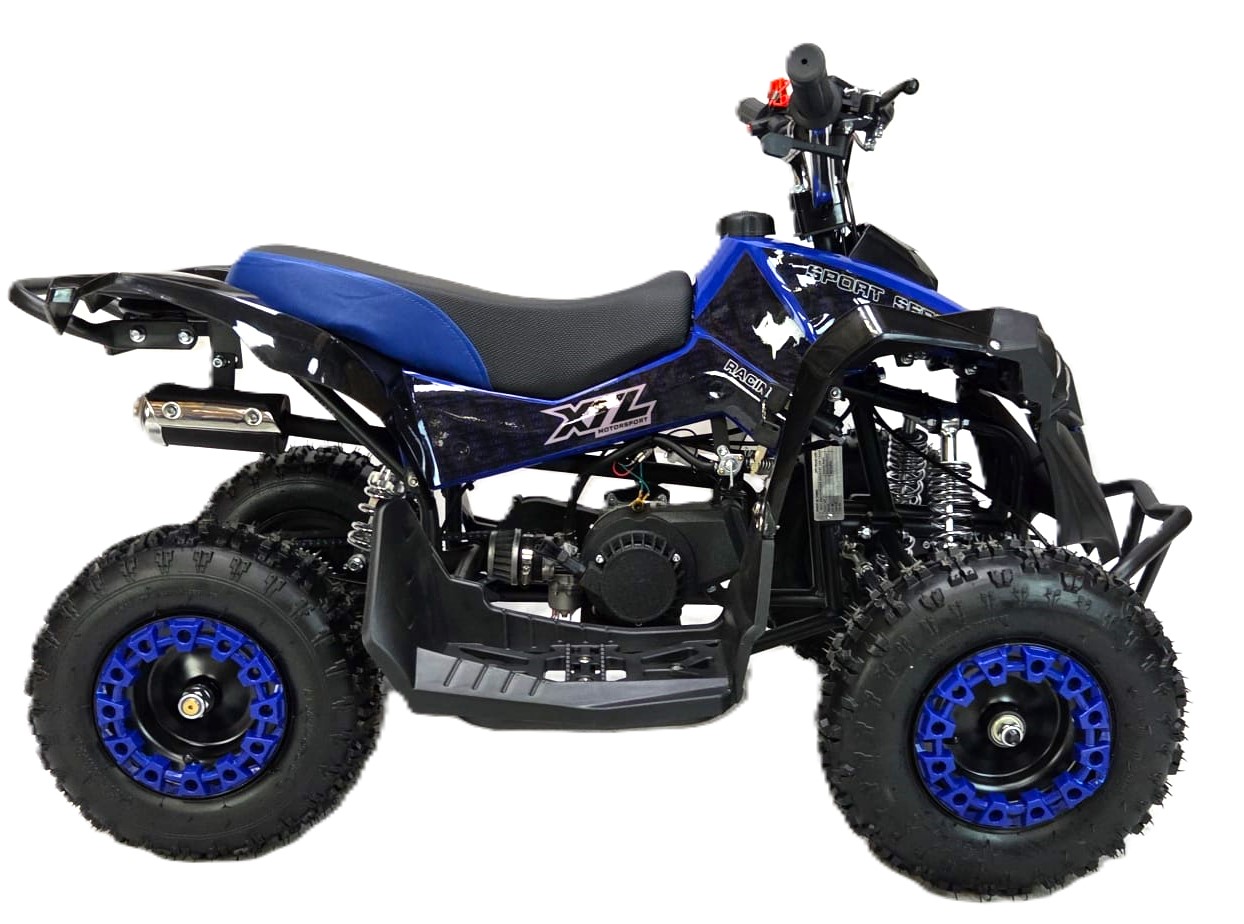 50cc - XTL Pro Mini Quad Blue - Image 4