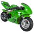 250W 24Volt Electric Mini Moto Racing Bike GREEN
