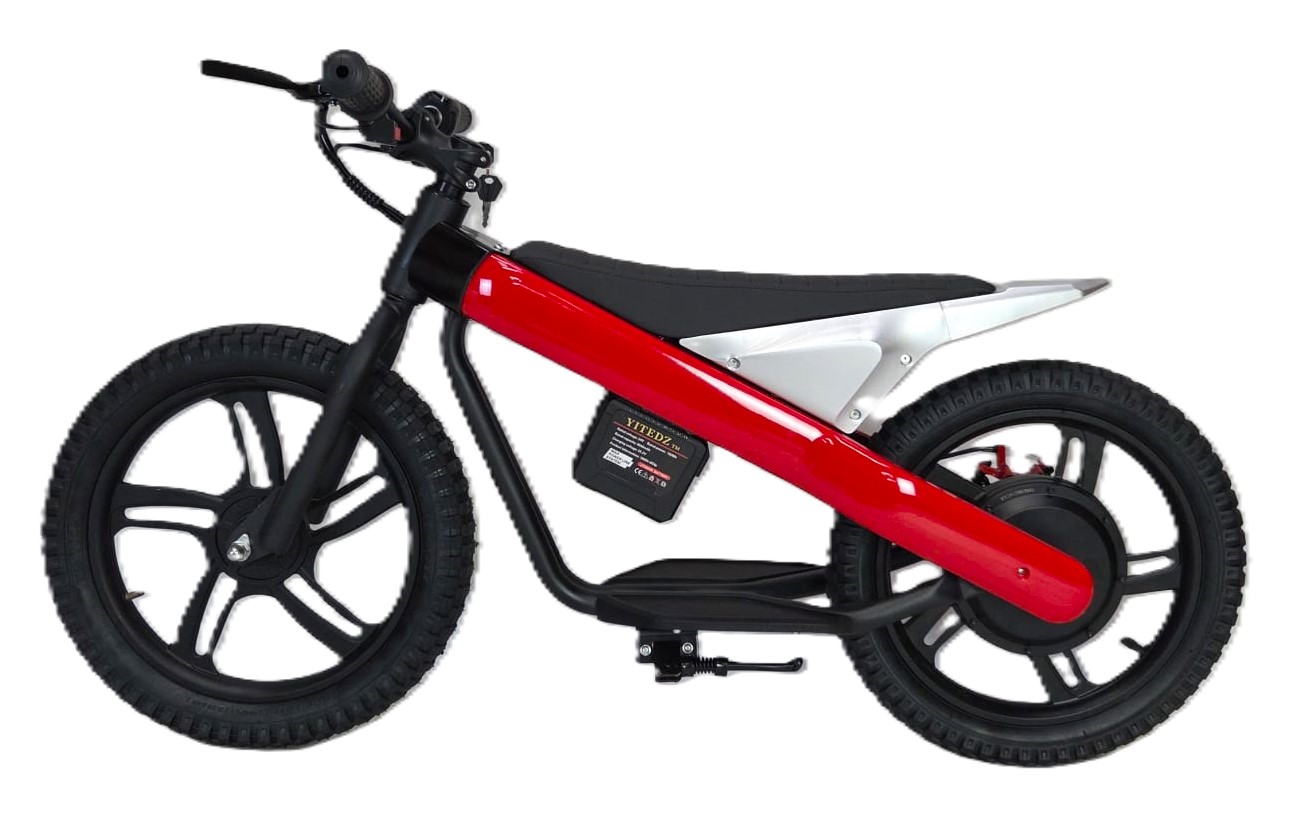 RUNFLY ELECTRIC BALANCE BIKE 16 INCH - RED - Image 3