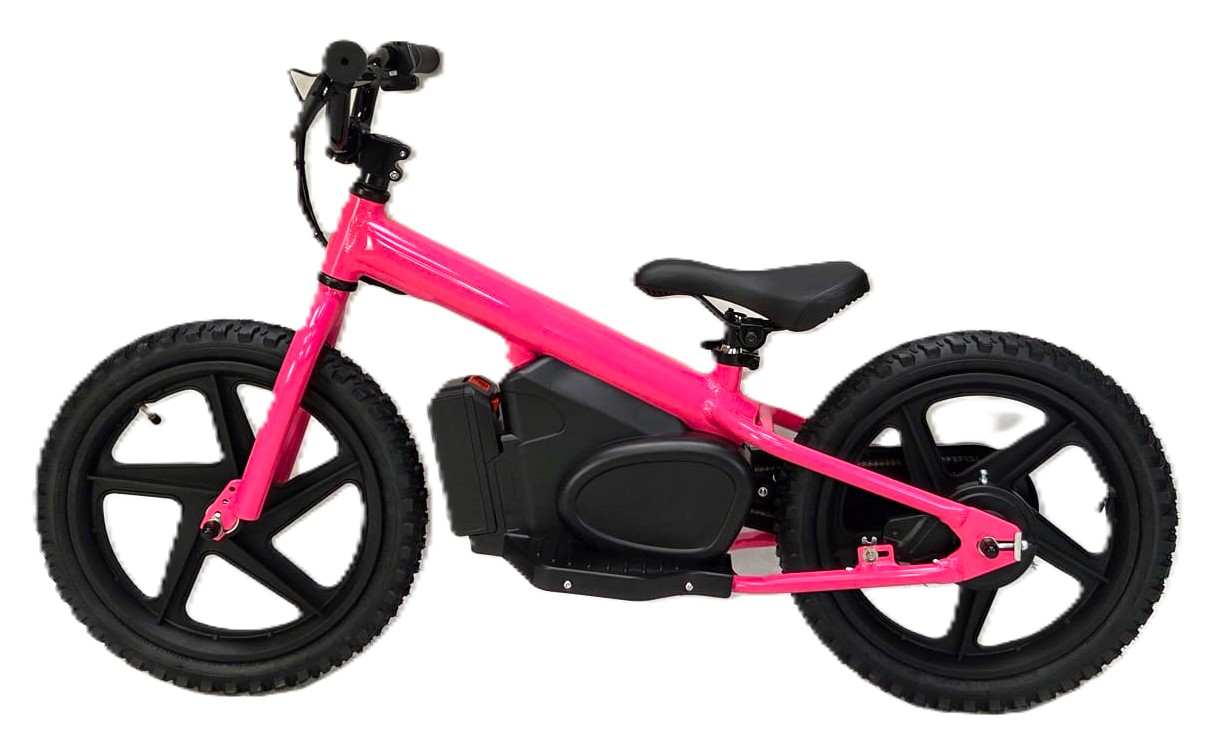 ZOOME ELECTRIC BALANCE BIKE 16 INCH - PINK - Image 3