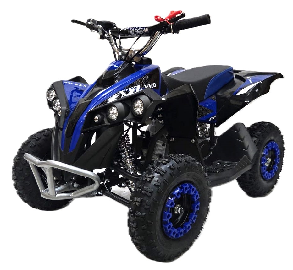 50cc - XTZ Pro Mini Quad Blue - Image 3