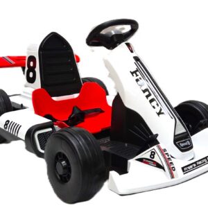 Electric Go Kart White